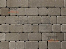  Тротуарная плитка 342 механический завод Классика 60 мм Серый: внешний вид
