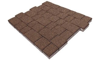  Тротуарная плитка Artstein Инсбрук Инн 60 мм Коричневый: внешний вид